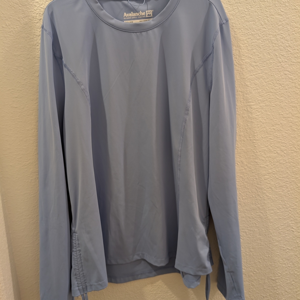 Avalanche Women's Light Blue Long Sleeve Tee